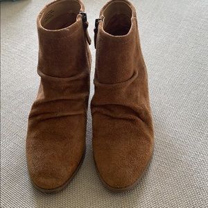 Suede Ankle Booties